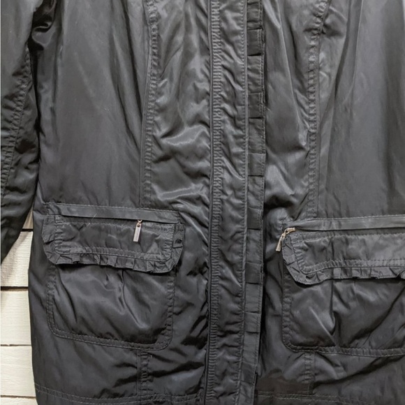 ~WHBM~ Utility Style Black Jacket (M) - Picture 3 of 3